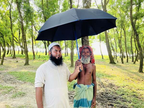 ধারাবর্ষা চর এলাকার মানুষের পাশে Nova Foundation